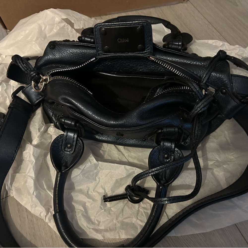 Black Leather Women's Bag